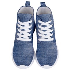 Jeans Women s Lightweight High Top Sneakers by nateshop