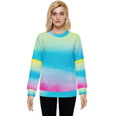 Watercolor Hidden Pocket Sweatshirt