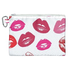 Lips Canvas Cosmetic Bag (XL)