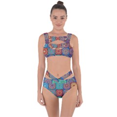 Mandala Art Bandaged Up Bikini Set  by nateshop