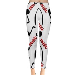 Music Inside Out Leggings by nateshop