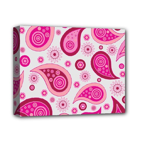 Paisley Deluxe Canvas 14  X 11  (stretched) by nateshop