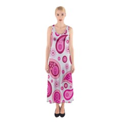 Paisley Sleeveless Maxi Dress