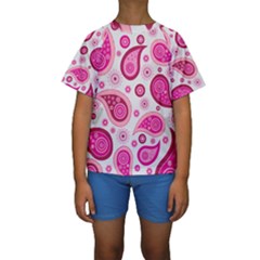 Paisley Kids  Short Sleeve Swimwear