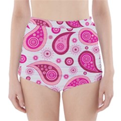 Paisley High-waisted Bikini Bottoms by nateshop