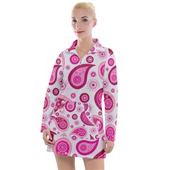 Paisley Women s Long Sleeve Casual Dress