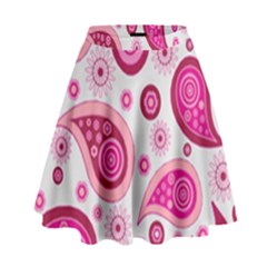 Paisley High Waist Skirt