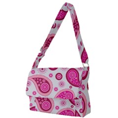 Paisley Full Print Messenger Bag (S)