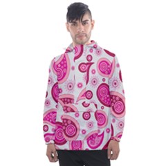 Paisley Men s Front Pocket Pullover Windbreaker