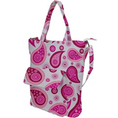 Paisley Shoulder Tote Bag