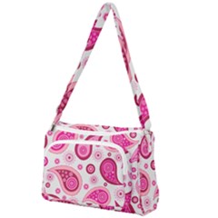 Paisley Front Pocket Crossbody Bag