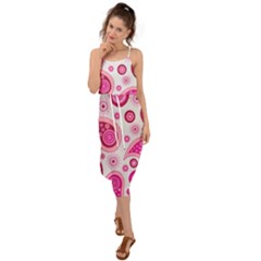 Paisley Waist Tie Cover Up Chiffon Dress