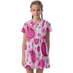 Paisley Kids  Asymmetric Collar Dress