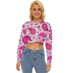 Paisley Lightweight Long Sleeve Sweatshirt