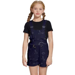 Pattern1 Kids  Short Overalls by nateshop