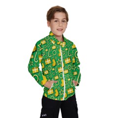 Pattern-cloth Paper Pattern Kids  Windbreaker by nateshop