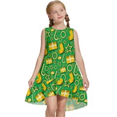 Pattern-cloth Paper Pattern Kids  Frill Swing Dress