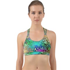 Flower Nature Petal  Blossom Back Web Sports Bra