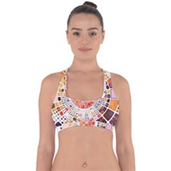 Internet Data Storage Online Cross Back Hipster Bikini Top  by Wegoenart