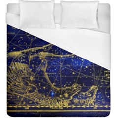 Constellation Horse Dolphin Duvet Cover (king Size) by Wegoenart