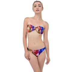 Christmas Decoration Ball Classic Bandeau Bikini Set by artworkshop