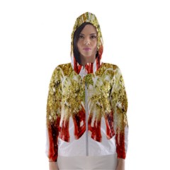 Christmas Decoration Close-up Women s Hooded Windbreaker