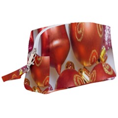 Christmas Decoration Star  3 Wristlet Pouch Bag (large)