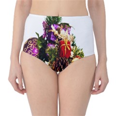 Christmas Decorations Classic High-Waist Bikini Bottoms