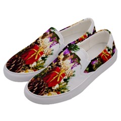 Christmas Decorations Men s Canvas Slip Ons