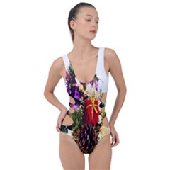 Christmas Decorations Side Cut Out Swimsuit