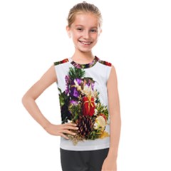 Christmas Decorations Kids  Mesh Tank Top