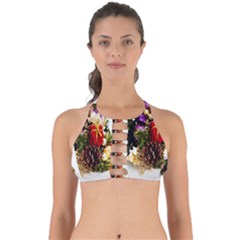 Christmas Decorations Perfectly Cut Out Bikini Top by artworkshop