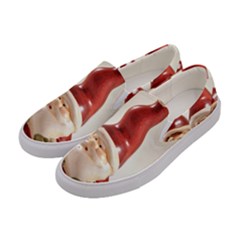 Christmas Figures4 Women s Canvas Slip Ons