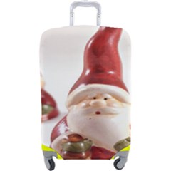Christmas Figures 5 Luggage Cover (large)