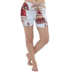 Christmas Figures 5 Lightweight Velour Yoga Shorts by artworkshop