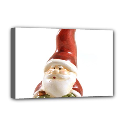 Christmas Figures 8 Deluxe Canvas 18  x 12  (Stretched)