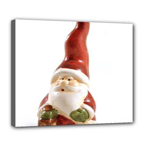 Christmas Figures 8 Deluxe Canvas 24  x 20  (Stretched)