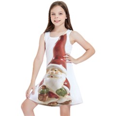 Christmas Figures 8 Kids  Lightweight Sleeveless Dress