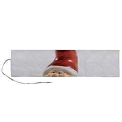 Christmas Figures 8 Roll Up Canvas Pencil Holder (L)