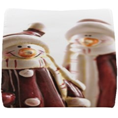Christmas Figures 11 Seat Cushion by artworkshop