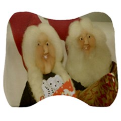 Christmas Puppets 2 Velour Head Support Cushion