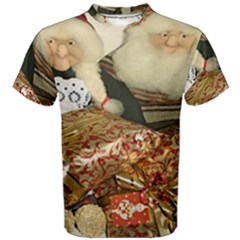 Christmas Puppets Men s Cotton Tee by artworkshop