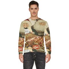 Christmas Puppets Men s Fleece Sweatshirt by artworkshop