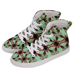 Christmas Stars Women s Hi-top Skate Sneakers by artworkshop