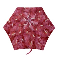 Pink Christmas Tree Mini Folding Umbrellas