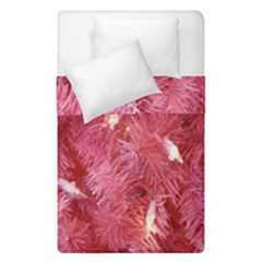 Pink Christmas Tree Duvet Cover Double Side (single Size) by artworkshop