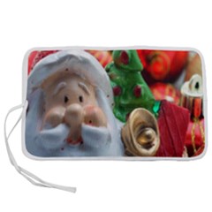 Red Santa Pen Storage Case (m)