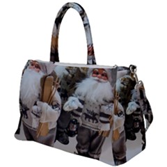 Santa Claus Duffel Travel Bag by artworkshop