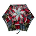 Santa On Christmas 3 Mini Folding Umbrellas View1