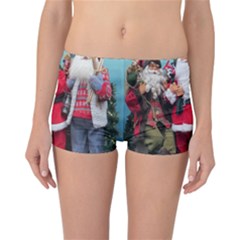 Santa On Christmas 3 Reversible Boyleg Bikini Bottoms by artworkshop